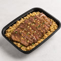 Garlic Butter Sirloin & Rice
